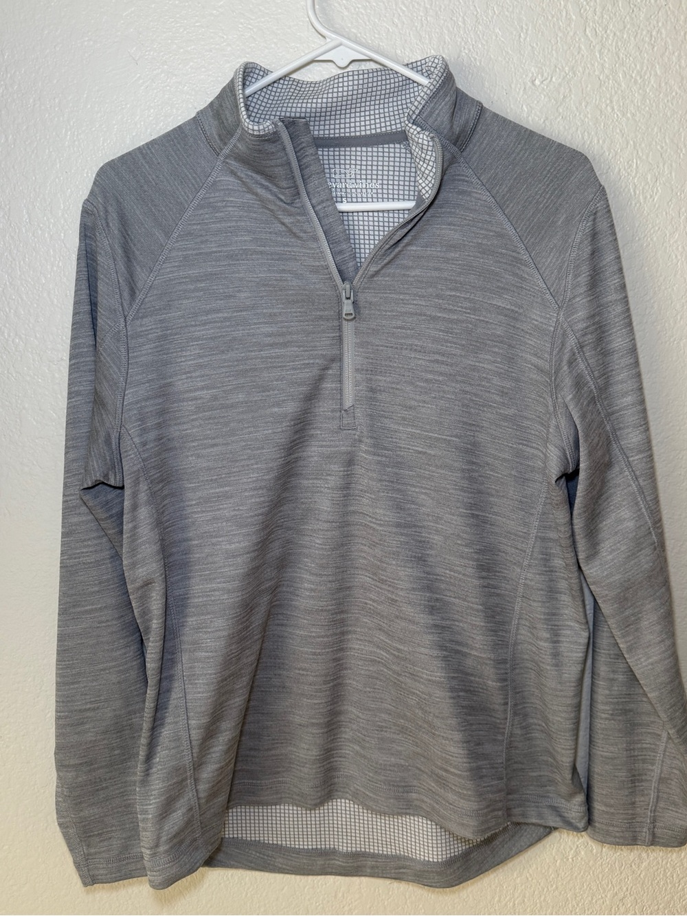 Vineyard Vines Performance Quarter-Zip Pullover Gray Women’s Small